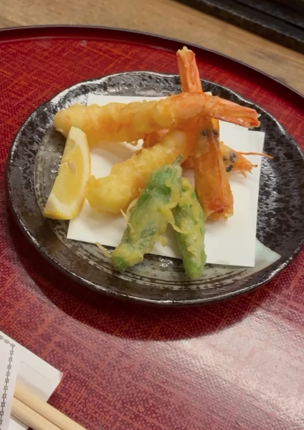 海老の天ぷら